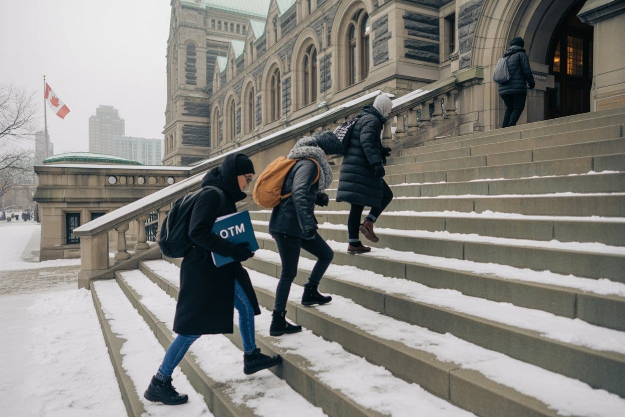 Campus universitaire au Canada